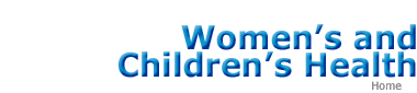 Women's and Children's Health Home